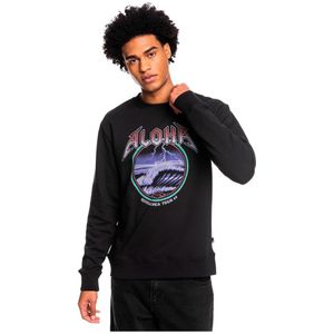 Quiksilver Rock Waves Sweatshirt Zwart XL Man
