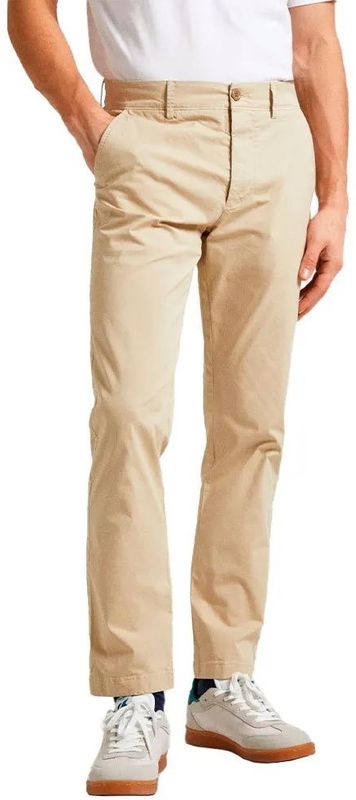 Pepe Jeansvoor mannen. PM211699 Marine Slim Chino Broek (28), Casual, Katoen, Duurzaam, Marineblauw