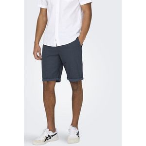 Only & Sons Peter Dobby 0058 Chino Shorts Blauw L Man