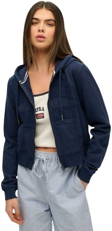 Superdry - Athletic Tonal - Sweatshirt - Met Rits