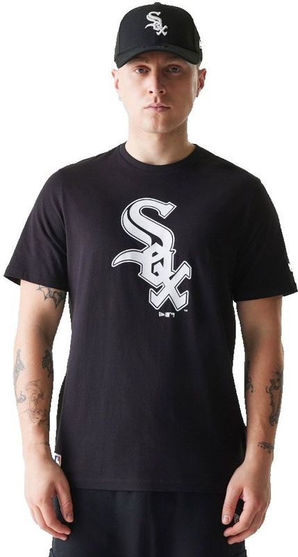 New Era - Chicago White Sox Nos MLB Regular - T-shirt - Zwart-Wit