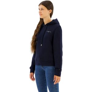 Tommy Hilfiger Hoodie met Logo Donkerblauw