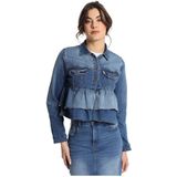 Victorio & Lucchino - 370038029 - Spijkerjasje - Blauw - Katoen - Lange Mouwen