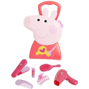 Deqube Peppa Pig: Hairdressing Case Roze