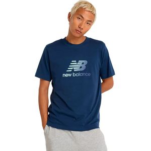 New Balance Sport Essentials Gradient Logo T-shirt Met Korte Mouwen