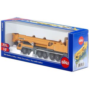 Siku - 1886 Liebherr - Mobiele Kraa - Schaal 1:8 - Metaal/Kunststo - Gee - Beweegbare Elementen