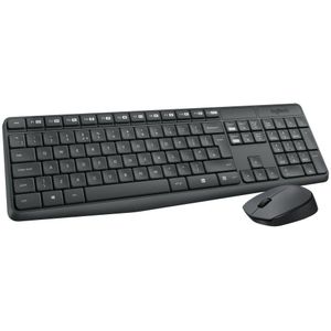 Logitech Mk235 Draadloos Toetsenbord En Muis Duits Gerenoveerd