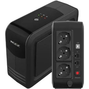 Phasak - PH 9499 - UPS - 570 W - Lijninteractief - 0,95 kVA