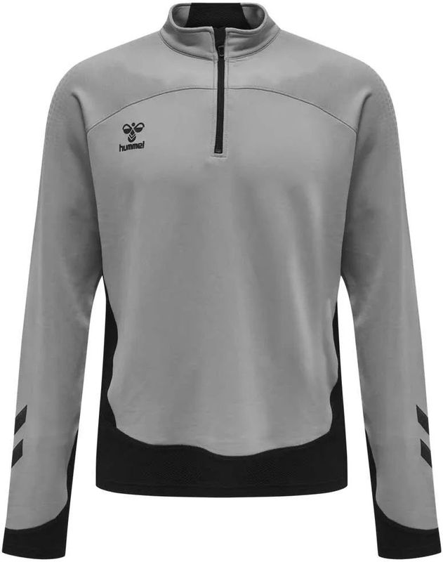 hummel - Half Zip Jack - Zwart - Lichtgewicht Polyester - Ritszakken