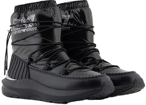 EA7 - 7X000328_AF18570 - Snowboots - Zwart - Sportief - Veters