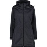 CMP - Softshell Hoodie Jas - Waterdicht - Met Vaste Capuchon - Jacquardpatroon