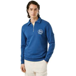 Pepe Jeans - PM5800041 - Sweatshirt - Blauw - Casual - 100% Duurzaam Katoen