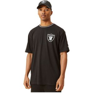 New Era Essential Graphic Oversize Las Vegas Raiders Short Sleeve T-shirt Zwart L Man
