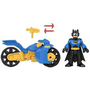 Mattel Imaginext Dc Super Friends En Motorfiets Met Actiefiguur Met Projectielwerper 25.4 Cm