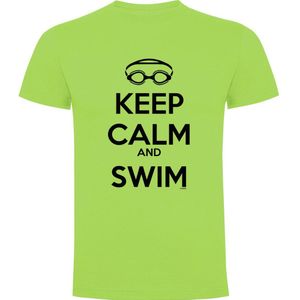 Kruskis Keep Calm And Swim T-shirt Met Korte Mouwen