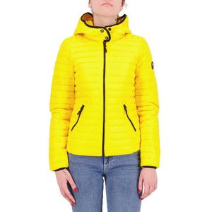 Superdry Core Down Padded Jacket Geel S Vrouw