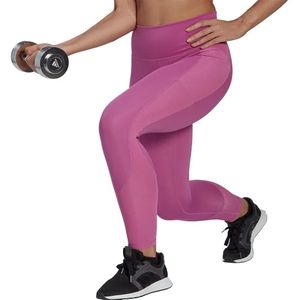 Adidas - Optime Shine - Leggings - Hoge Taille - Zwart - AEROREADY