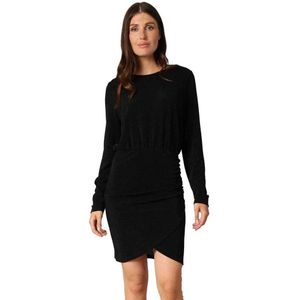 Deeluxe Dorissa Korte Jurk Met Lange Mouwen