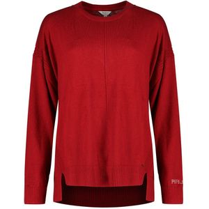 Pepe Jeans Carol Long Sleeve Sweater Rood L Vrouw
