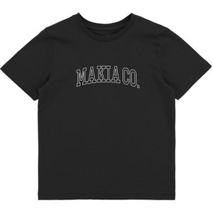 Makia Nord Short Sleeve T-shirt Zwart 146-152 cm Jongen