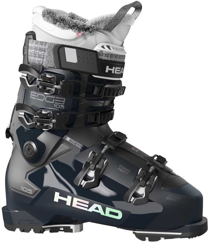 Head - Edge 105 HV GW - Alpineschoenen - Zwart - Hoog Volume