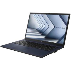 ASUS ExpertBook B1 B1502CVA-BQ0078X Intel® Core™ i7 i7-1355U Laptop 39,6 cm (15.6") Full HD 16 GB DDR4-SDRAM 512 GB SSD Wi-Fi 6 (802.11ax) Windows 11 Pro Zwart