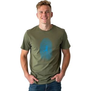 Kruskis Football Fingerprint T-shirt Met Korte Mouwen