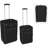 Pr World Set 2 Trolley Zwart