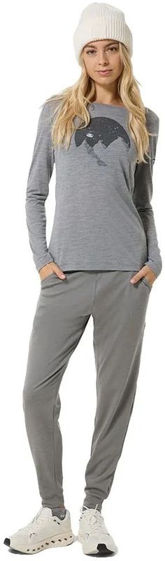 Super.natural - Gondola - Longsleeve T-shirt - Lichtgewicht - Merinowol en Polyester