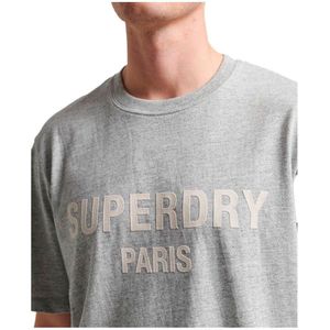 Superdry Luxury Sport Loose Short Sleeve T-shirt Grijs S Man