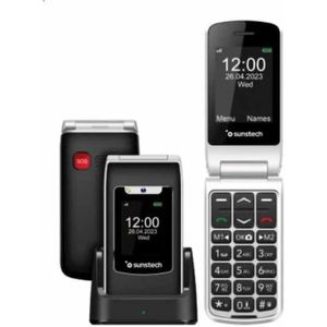 Sunstech Celt23bk Mobiele Telefoon - Zwart - Dual SIM - 2.4 inch LCD
