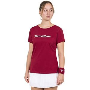 Tecnifibre Team Cotton Short Sleeve T-shirt Rood L Vrouw