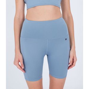 Hurley Solid 7´´ Bike Sweat Shorts Blauw S Vrouw
