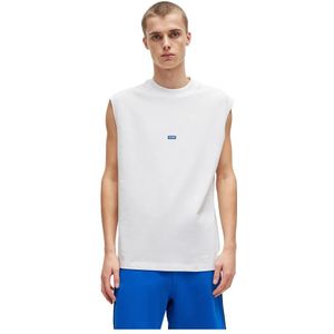 Hugo Navertz 01 Blue Mouwloos T-shirt