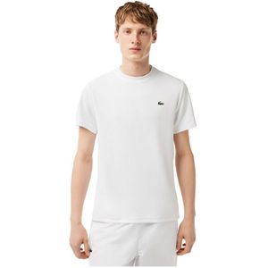 Lacoste Th3401-00 Short Sleeve T-shirt Wit 3XL Man