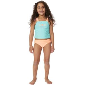 Rip Curl Cove Tankini Bikini Blauw 12-24 Months Meisje