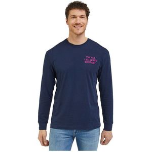 Lee Relaxed Ls Tee Long Sleeve T-shirt Paars L Man