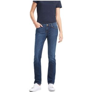 Tommy Hilfiger Heritage Rome Straight Jeans Blauw 26 / 30 Vrouw