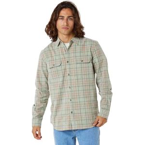 Rip Curl Swc Cord Plaid Overhemd Met Lange Mouwen