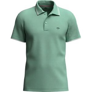Fynch-Hatton - Polo Shirt - Groen - 100% Katoen - Korte Mouw