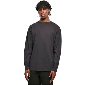Urban Classics Heavy Oversized Garment Dye Long Sleeve T-shirt Grijs 5XL / Regular Man