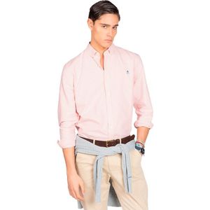 Harper & Neyer Amberes Long Sleeve Shirt Roze S Man