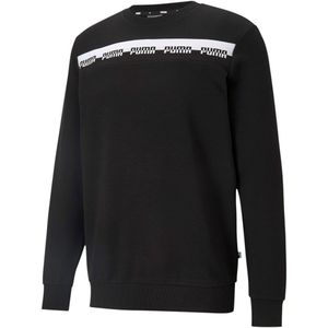 Puma Amplified Crew Sweatshirt Zwart S Man