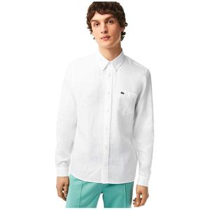 Lacoste Ch5692 Long Sleeve Shirt Wit 44 Man