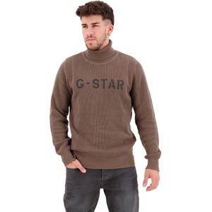 G-star Stencil Gr Turtle Neck Sweater Groen XL Man