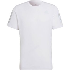 Adidas Own The Run Short Sleeve T-shirt Wit XL / Regular Man