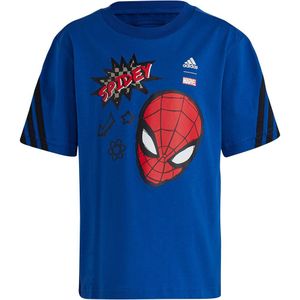 Adidas Lb Disney Short Sleeve T-shirt Blauw 12-24 Months Jongen