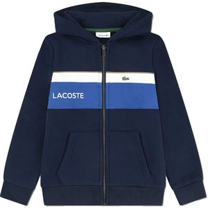 Lacoste Kids Colorblock Sweatshirt Met Rits