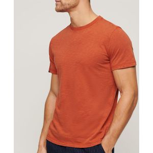 Superdry Slub Short Sleeve T-shirt Oranje L Man