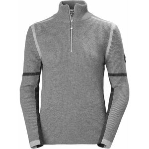 Helly Hansen Edge Knitted Half Zip Sweatshirt Grijs S Vrouw